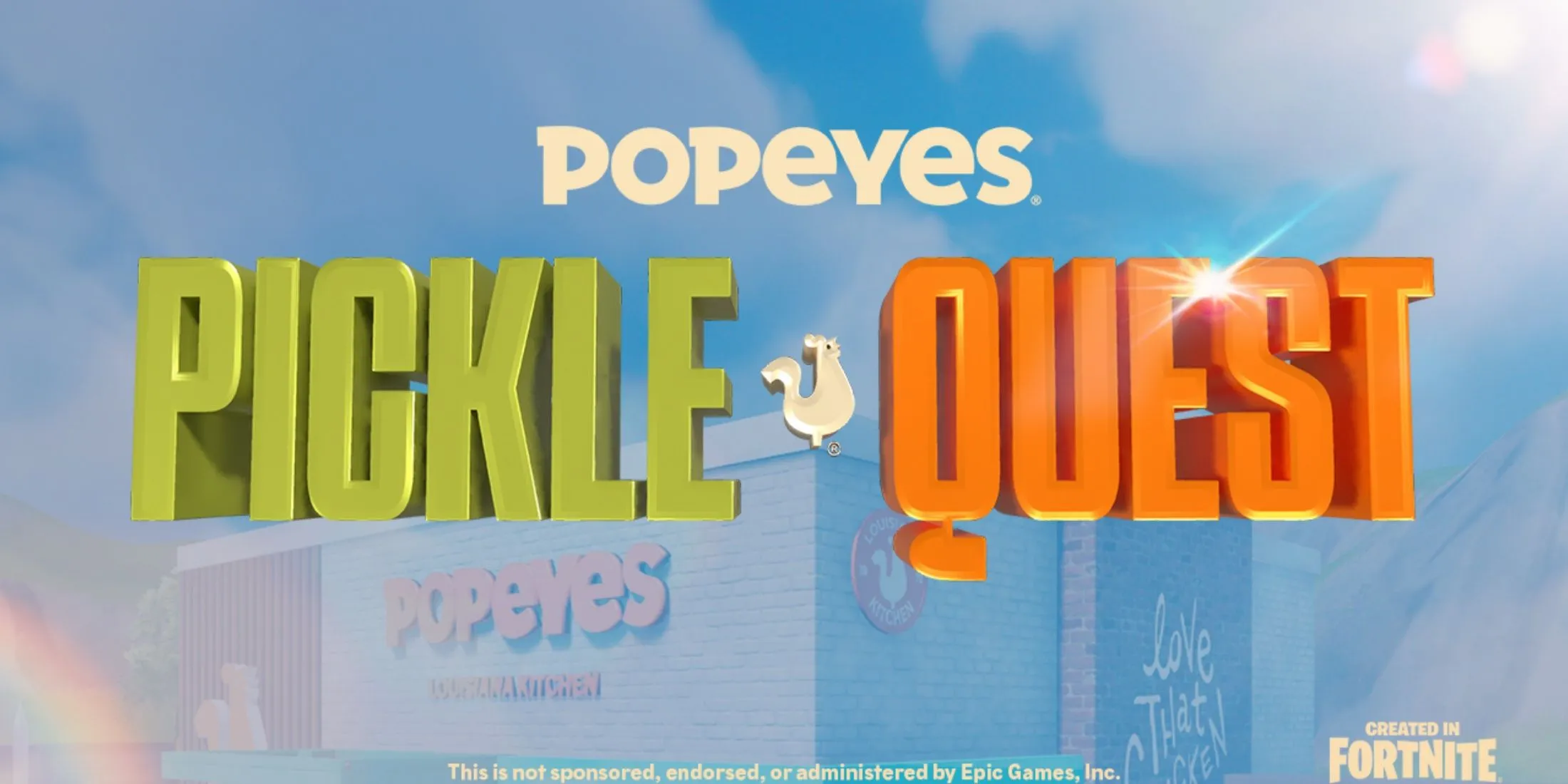 Popeyes Pickle Quest promotional image Popeyes Pickle Quest promotional image