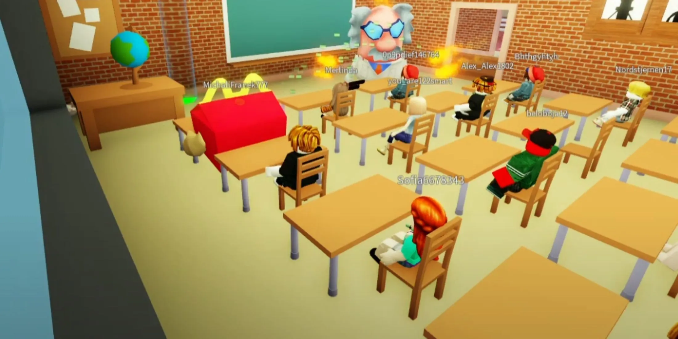 Prank the Teacher characters