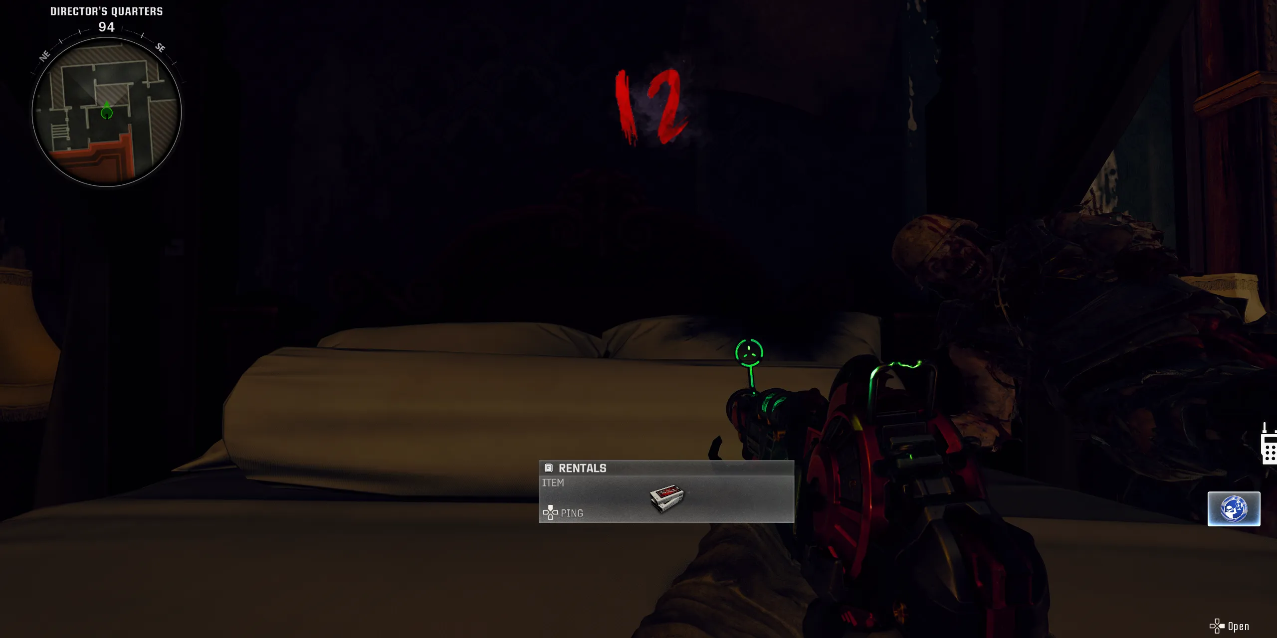 prone on richtofen's bed