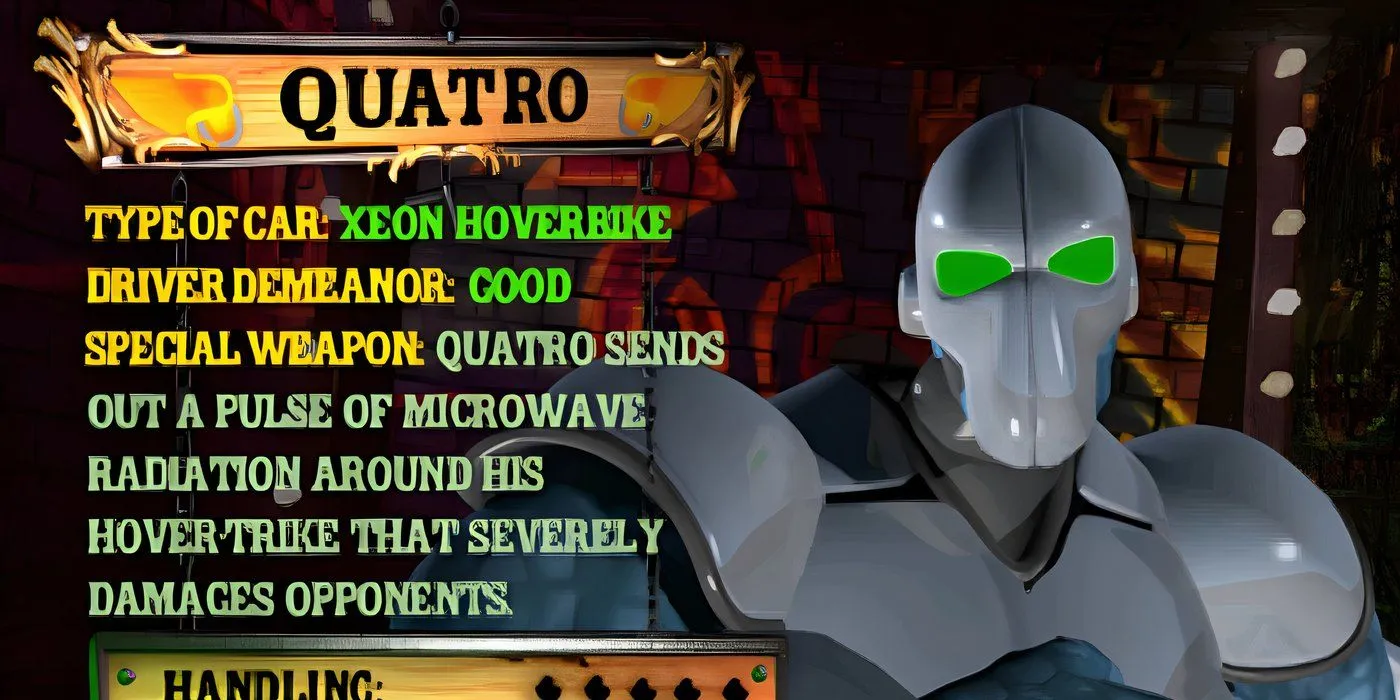 Quatro from Twisted Metal 4