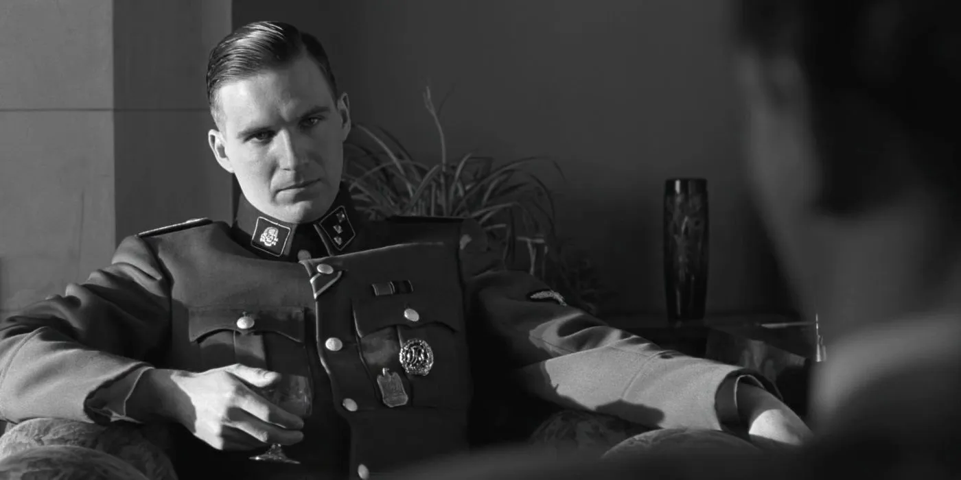 Ralph Fiennes in Schindler's List Ralph Fiennes in Schindler's List