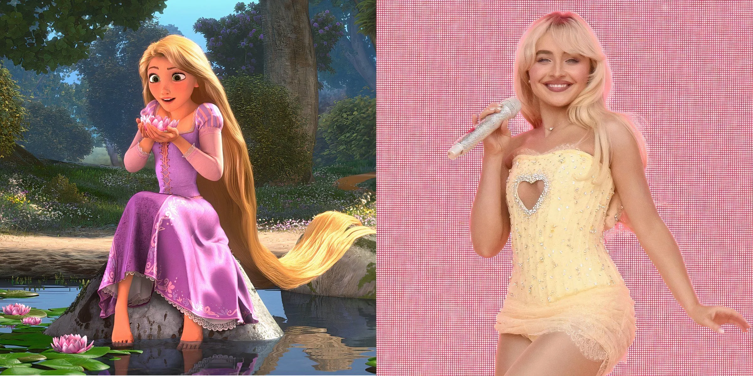 Rapunzel and Sabrina Carpenter Rapunzel and Sabrina Carpenter