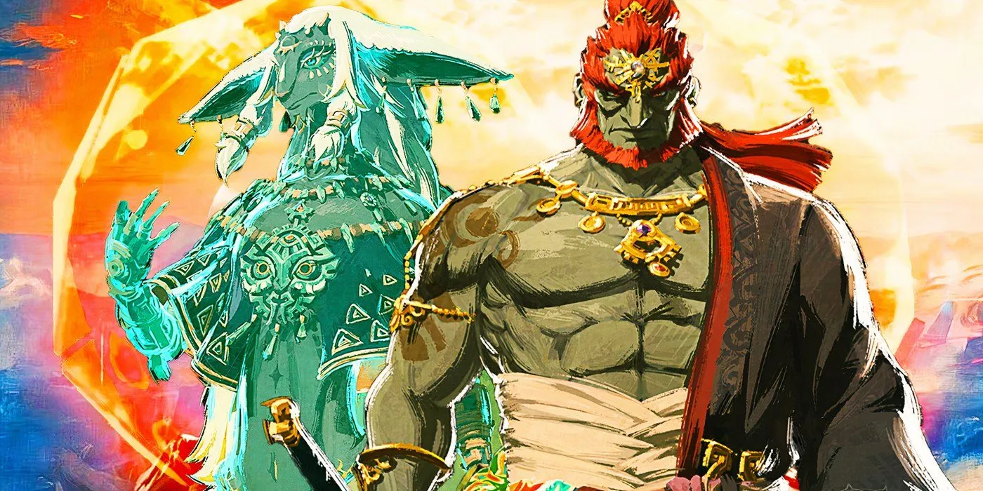 Rauru and Ganondorf from TOTK