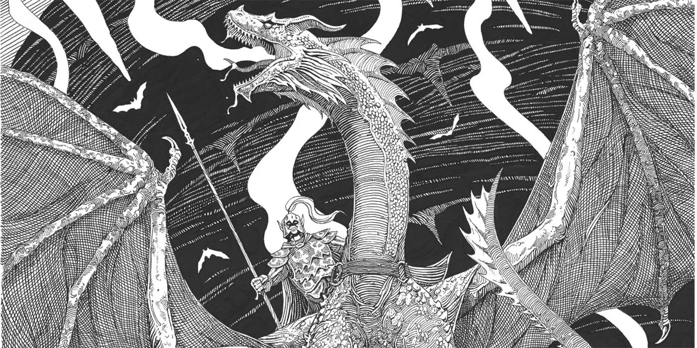 Red Dragon from Dragon Delves Red Dragon from Dragon Delves