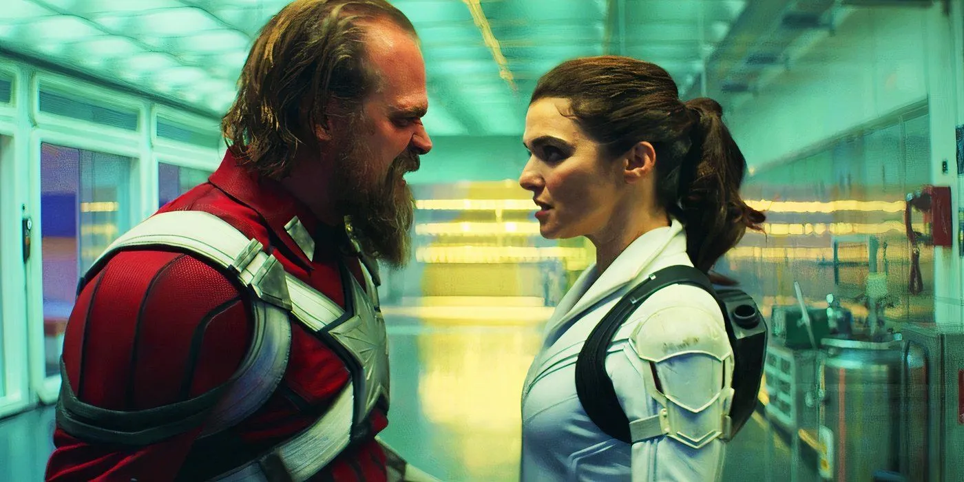 Melina and Red Guardian in Black Widow