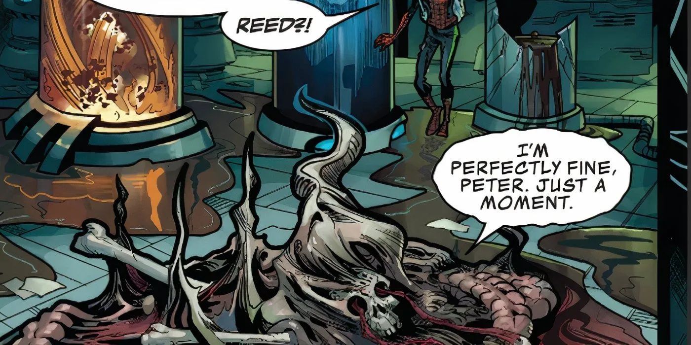 Reed Richards demonstrating semi-solid liquefaction