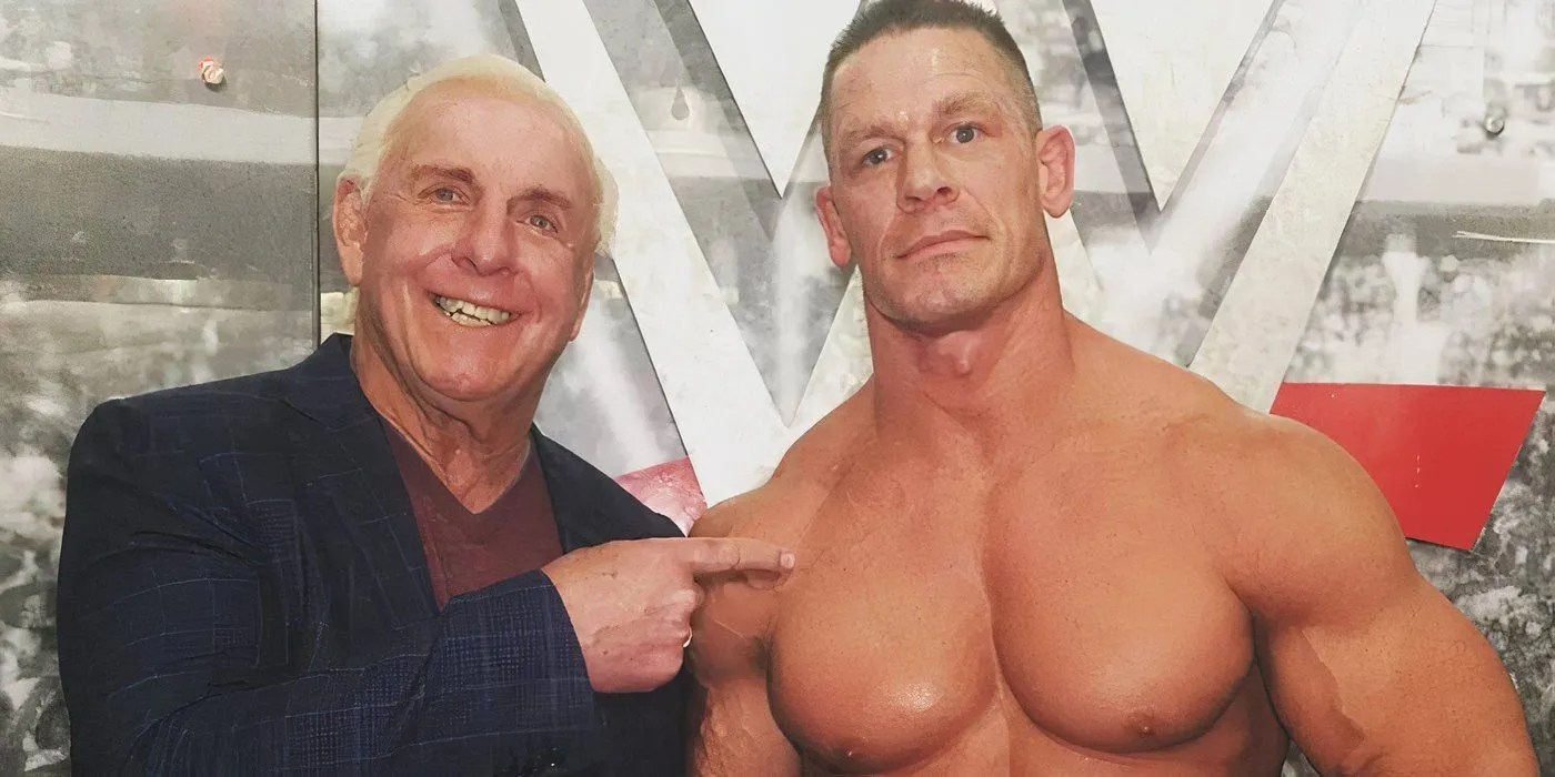 Ric-Flair-John-Cena-WWE Ric-Flair-John-Cena-WWE