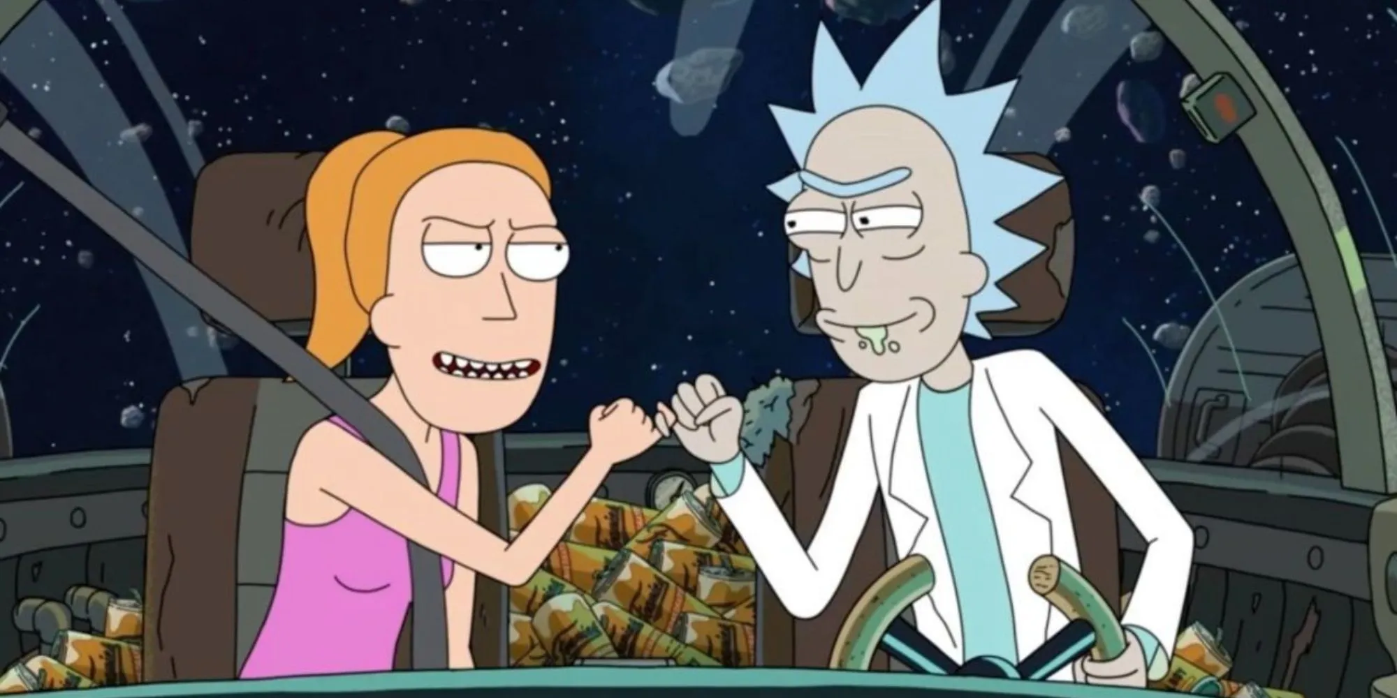 Rick and Summer Bonding Rick and Summer Bonding