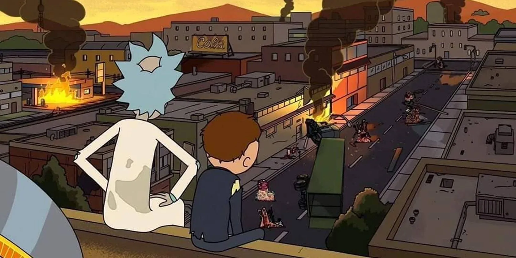 Rick watching the world
