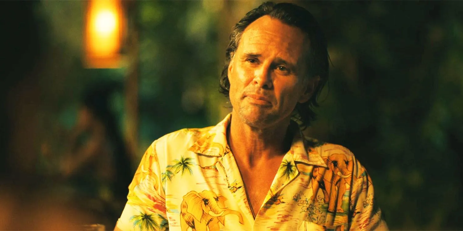 Rick smiling in The White Lotus season 3 finale