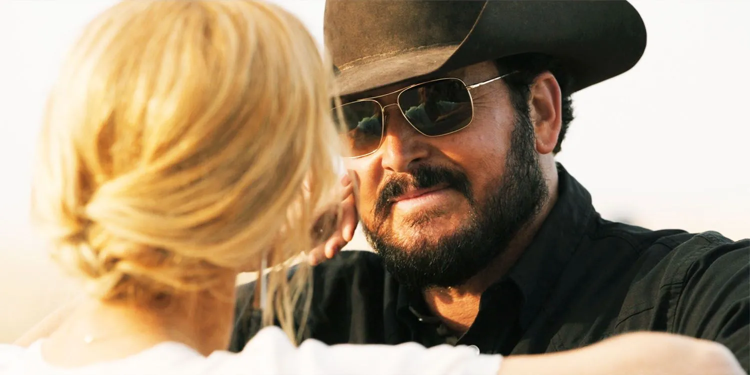 Rip Smiling in Yellowstone Saison 5