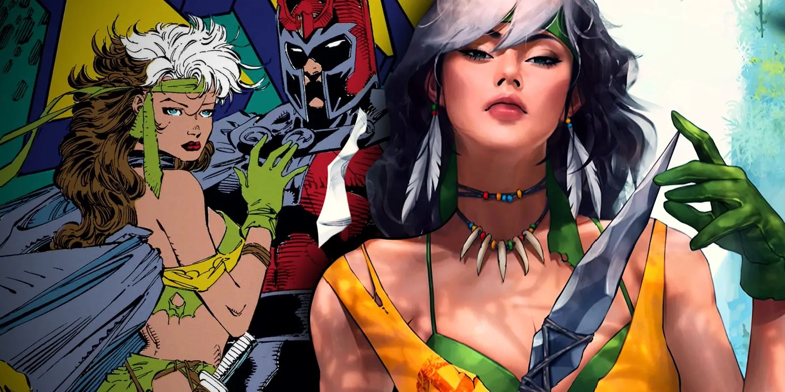 Rogue and Magneto Rogue and Magneto