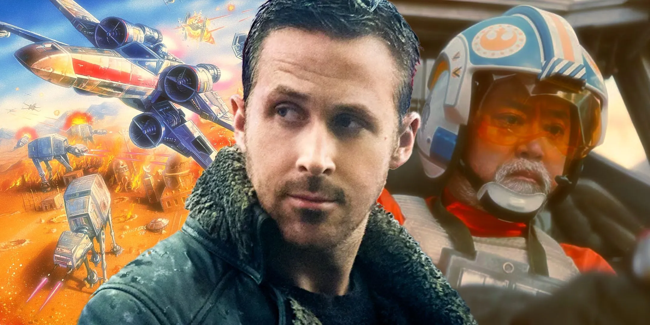 Ryan Gosling in Star Wars: Starfighter Ryan Gosling in Star Wars: Starfighter