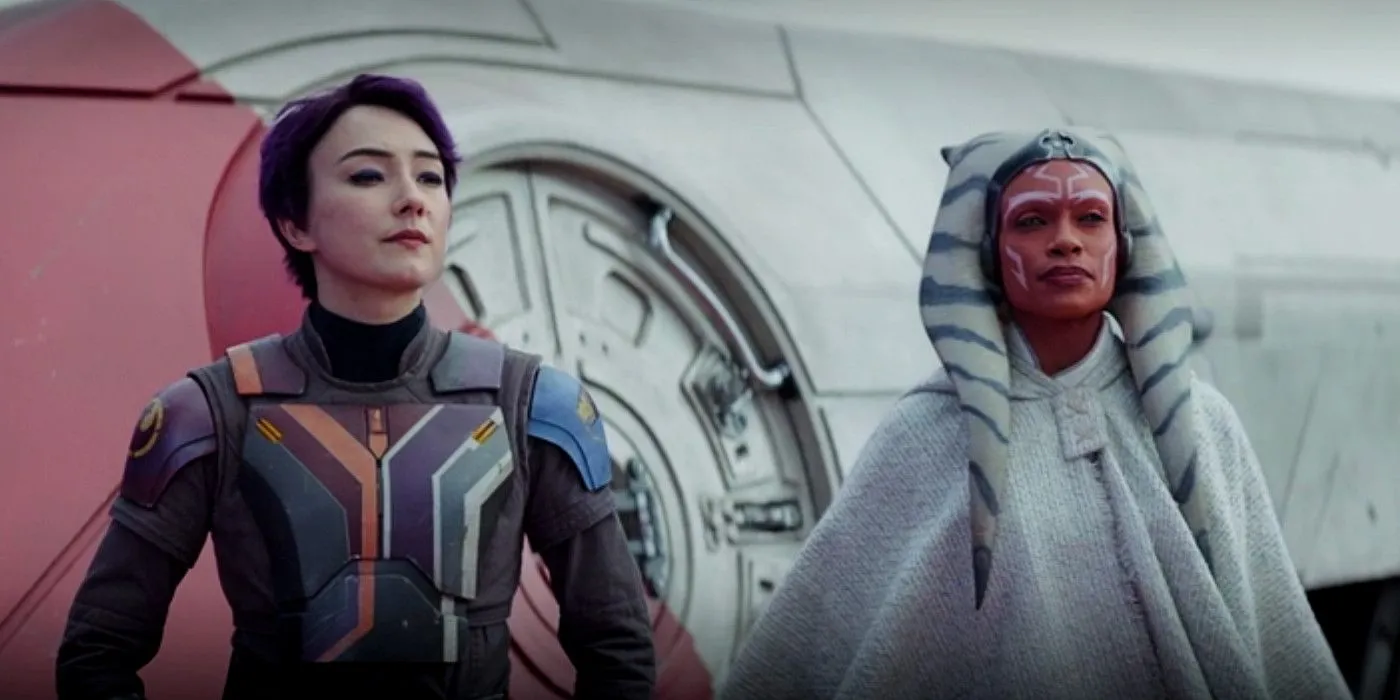 Sabine and Ahsoka Sabine and Ahsoka