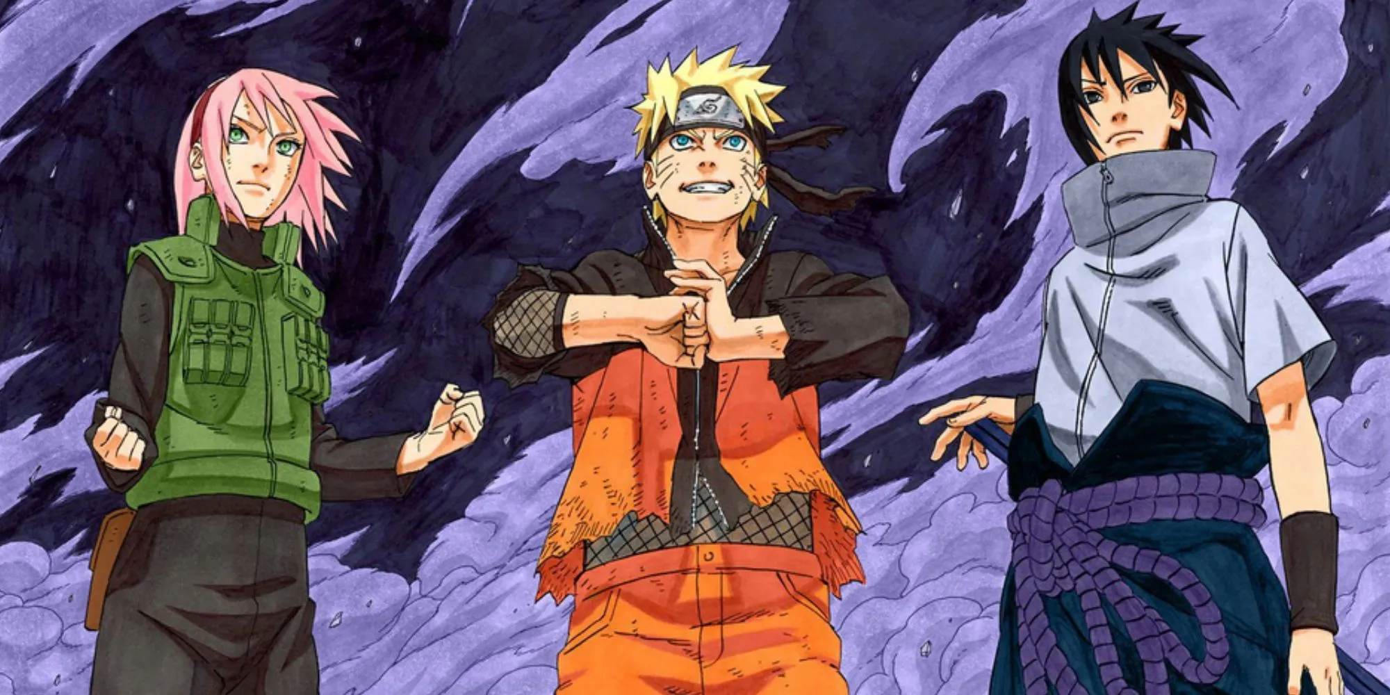 Sakura, Naruto, and Sasuke Sakura, Naruto, and Sasuke