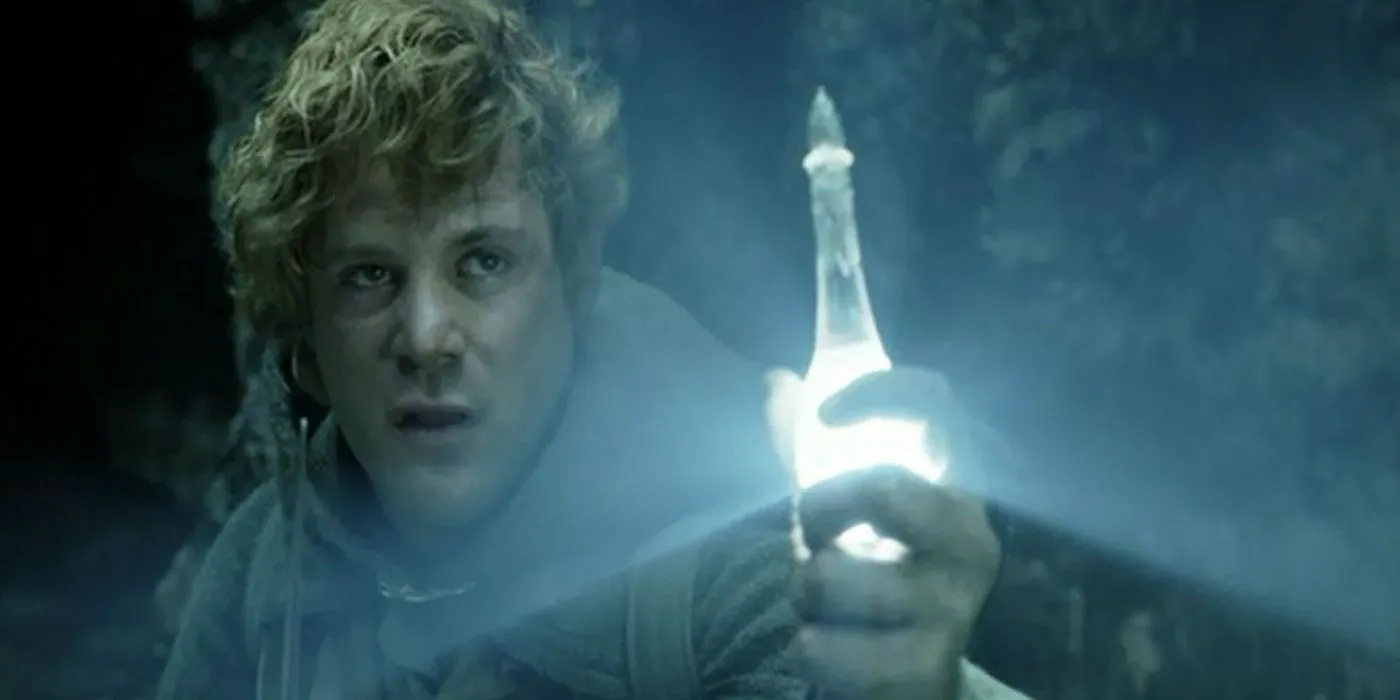Sam saving Frodo from Shelob