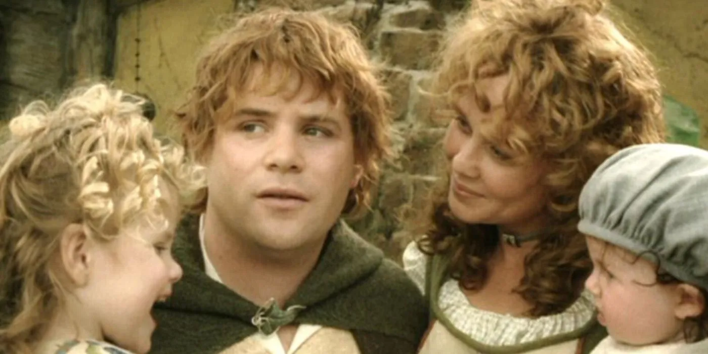 Sam with his family
