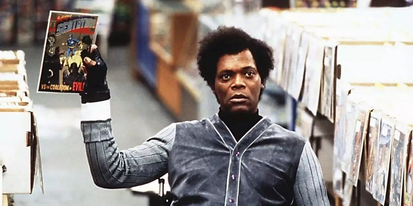 Samuel L. Jackson as Mr. Glass in Unbreakable Samuel L. Jackson as Mr. Glass in Unbreakable