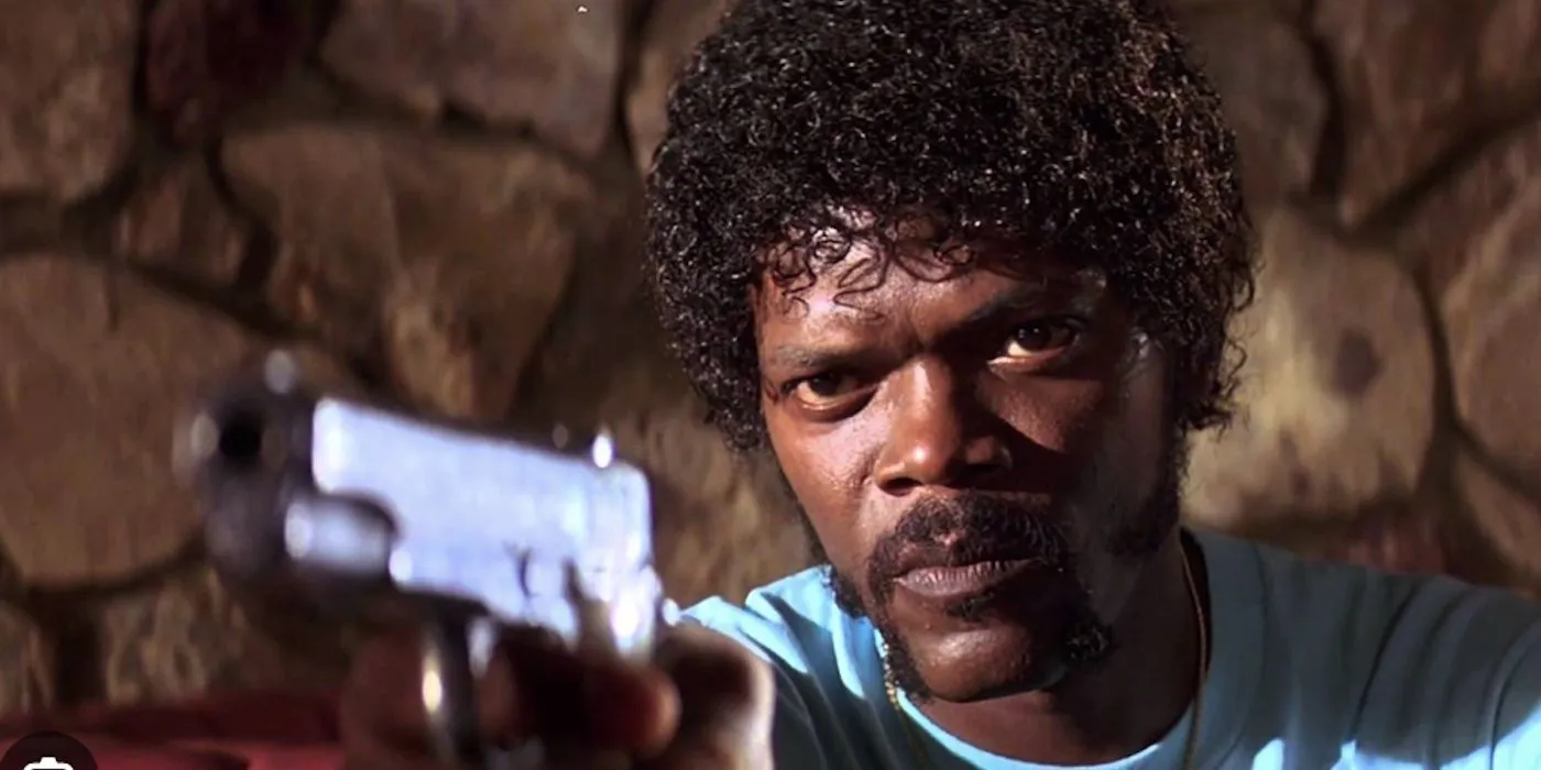 Jules (Samuel L. Jackson) in Pulp Fiction Jules (Samuel L. Jackson) in Pulp Fiction