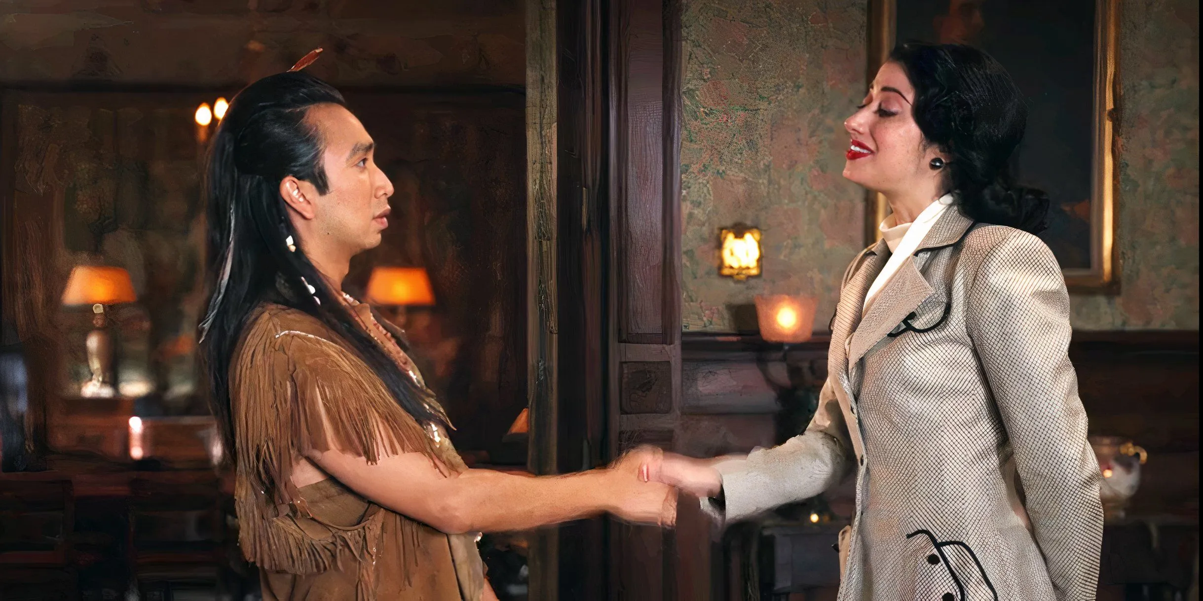 Sass Meets Joan in Ghosts