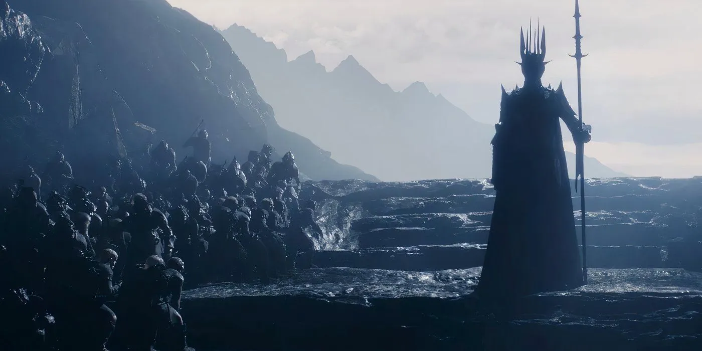Morgoth in The Rings of Power Morgoth in The Rings of Power