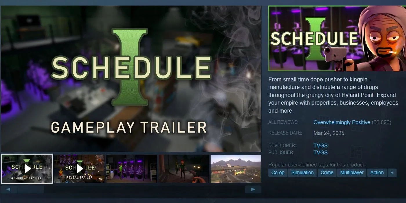 Schedule 1 Steam Page Schedule 1 Steam Page