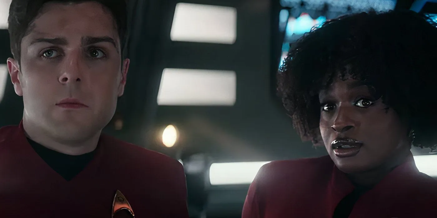 Scotty and Uhura Scotty and Uhura