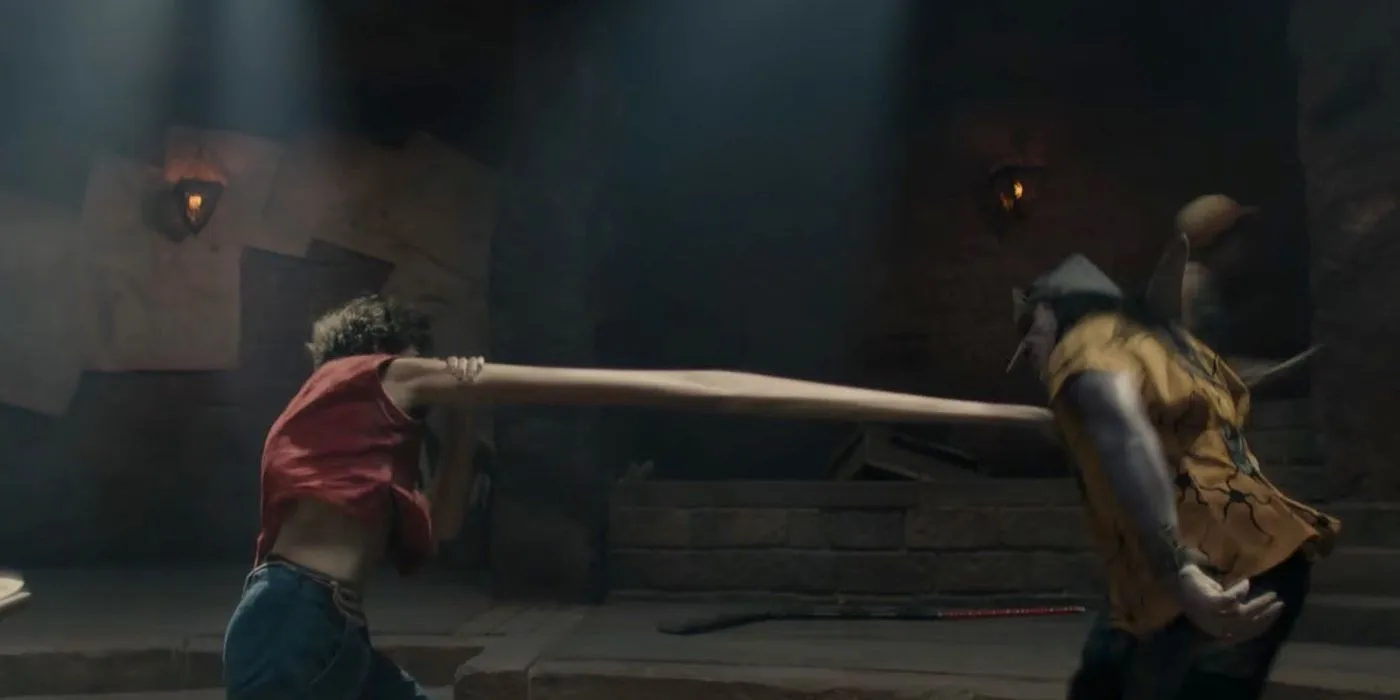 Screenshot from One Piece live action Screenshot from One Piece live action