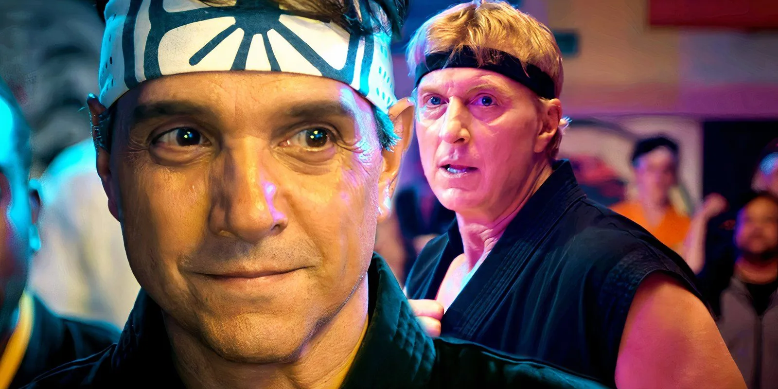 Johnny and Daniel in Cobra Kai Season 6 Johnny and Daniel in Cobra Kai Season 6