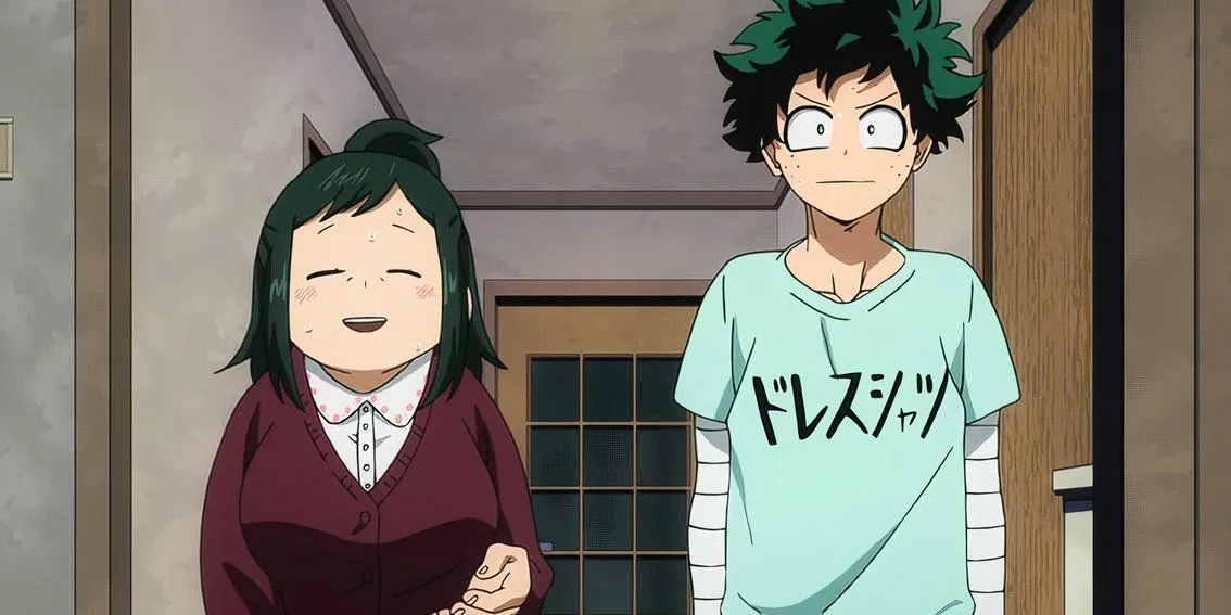 Inko Izuku Midoriya My Hero Academia