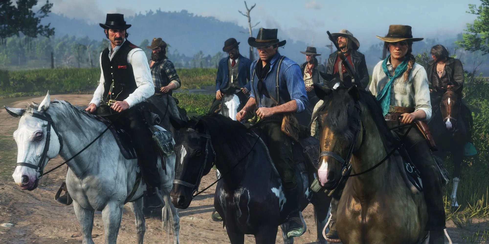 Arthur Morgan and the Van der Linde Gang