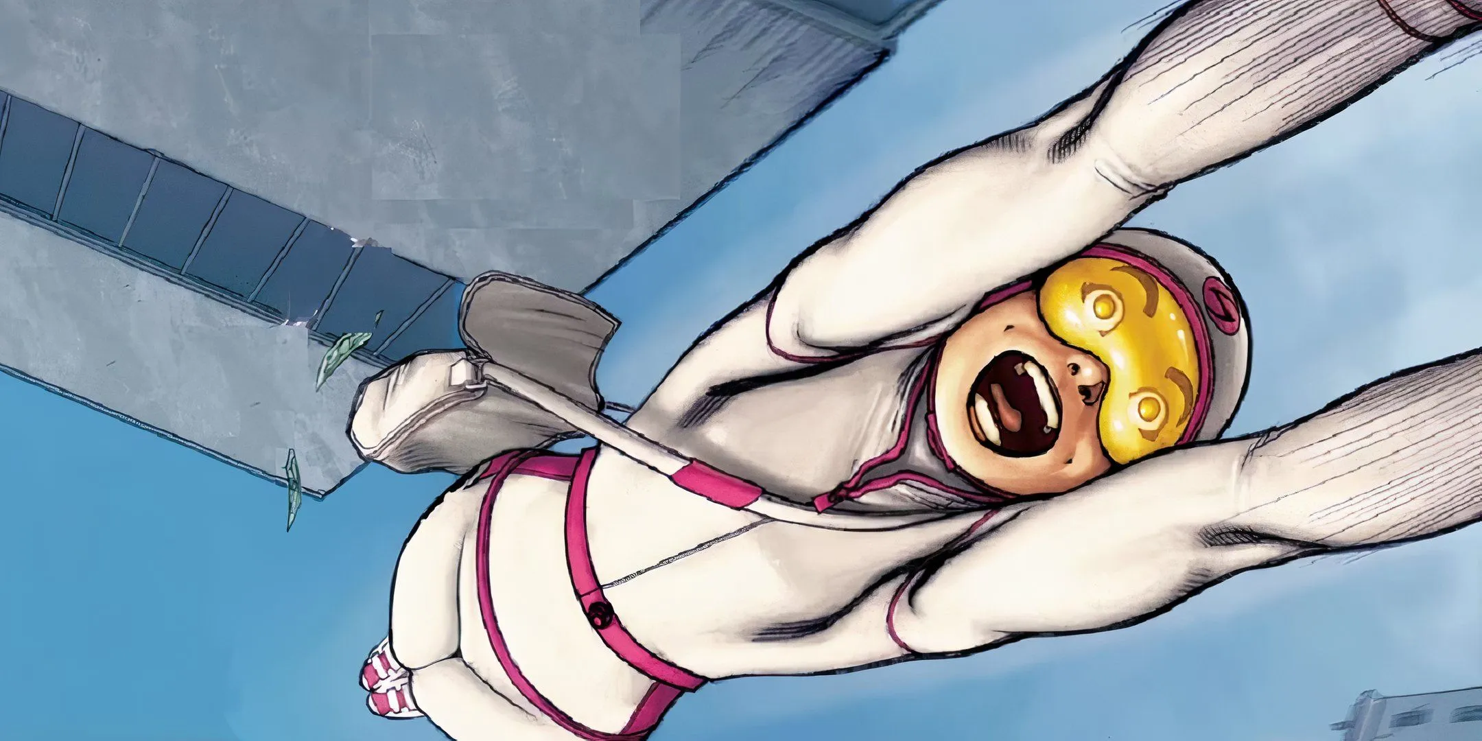 Screwball character in comic
