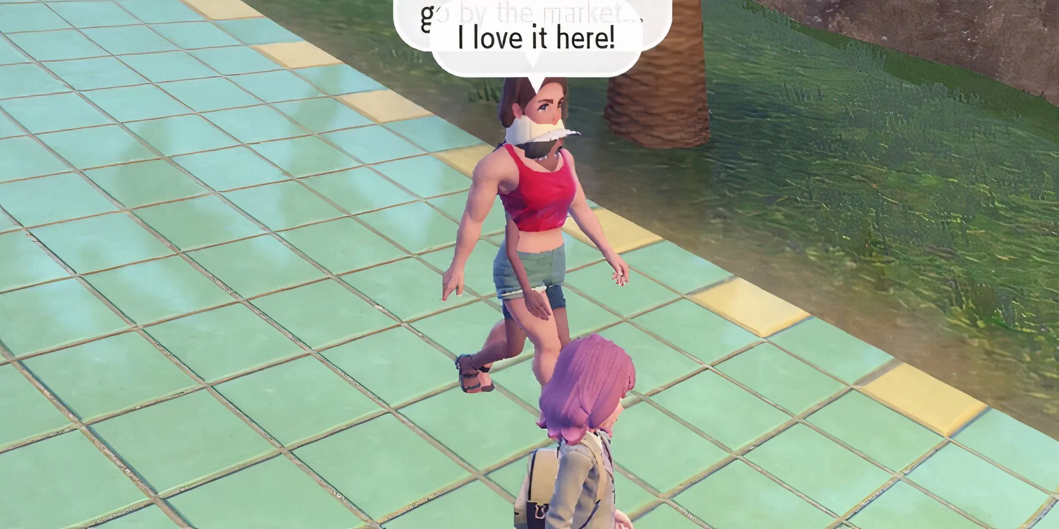 NPCs walking into each other in Pokémon Scarlet and Violet NPCs walking into each other in Pokémon Scarlet and Violet
