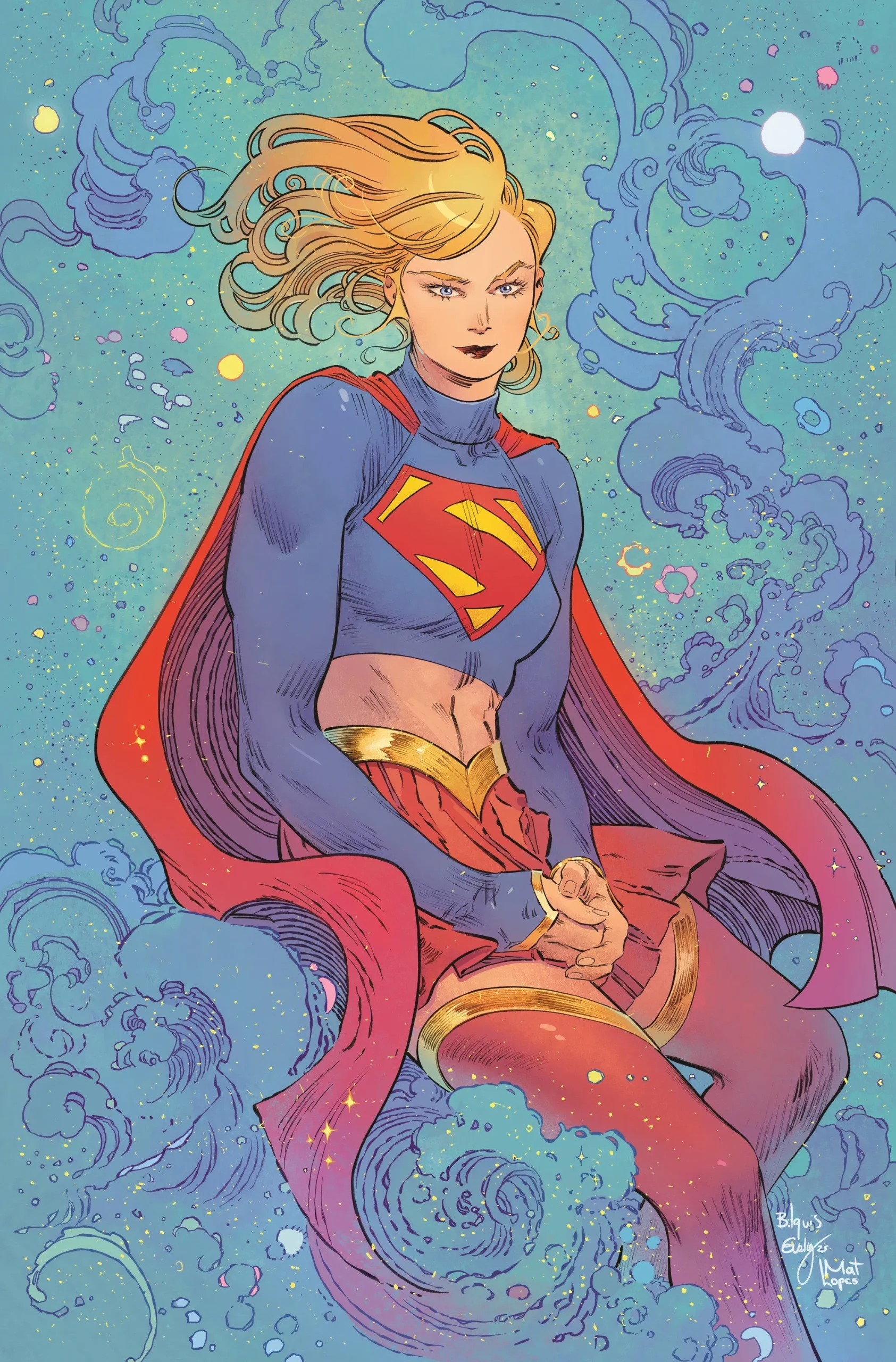Supergirl cover by Bilquis Evely