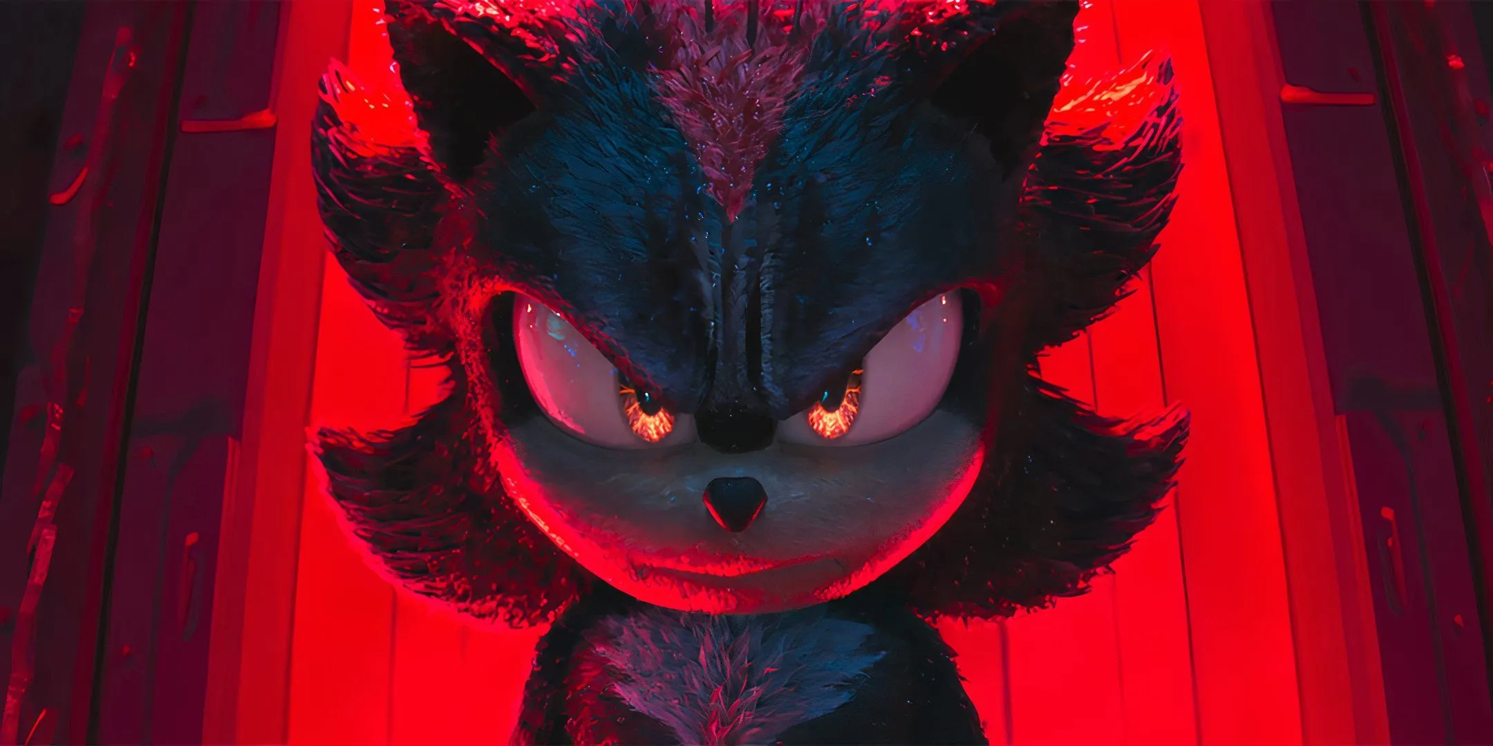 Shadow looking angry