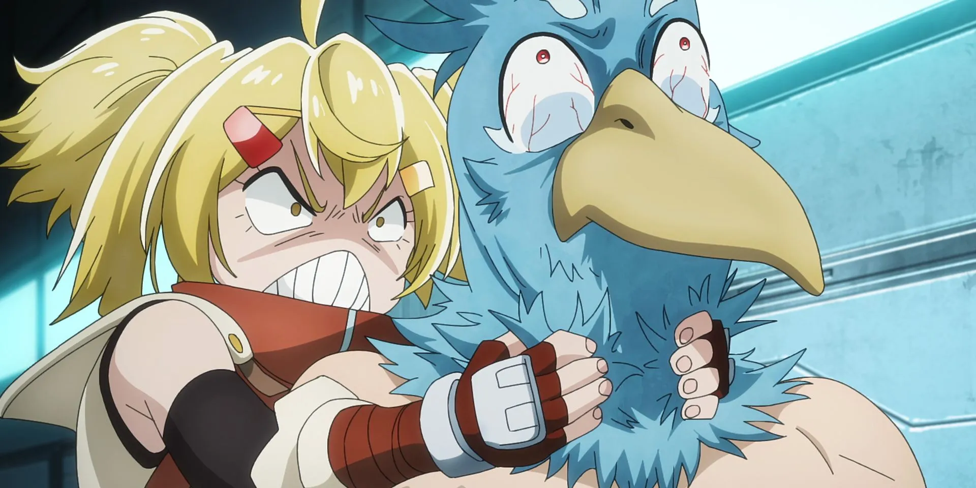 Sunraku in a confrontation Sunraku in a confrontation