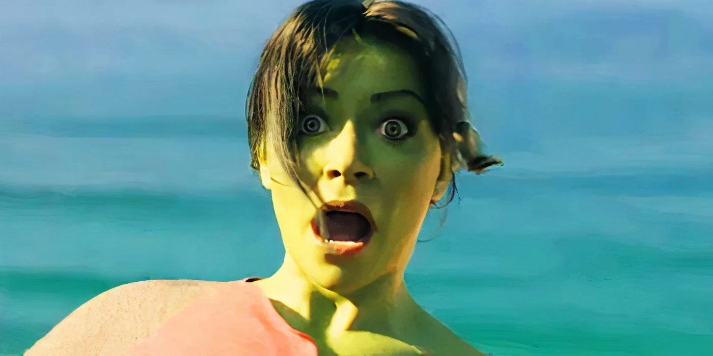 She-Hulk pushed off the cliff