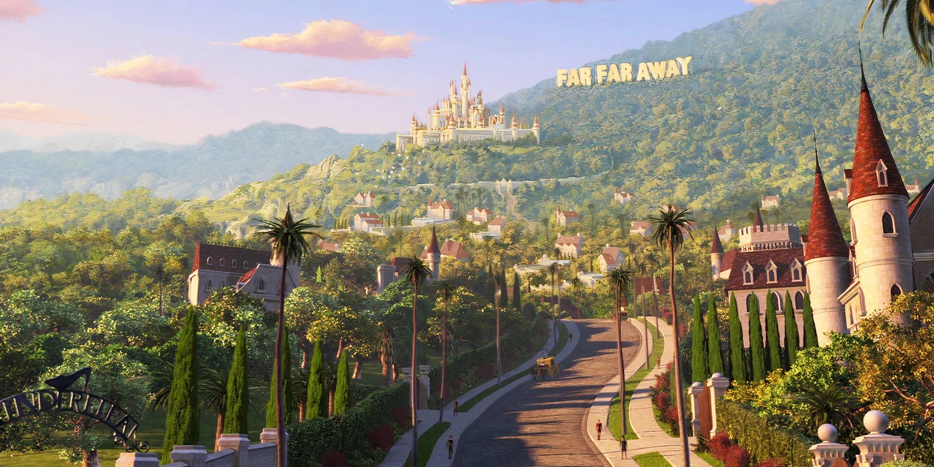 Far Far Away in Shrek 2