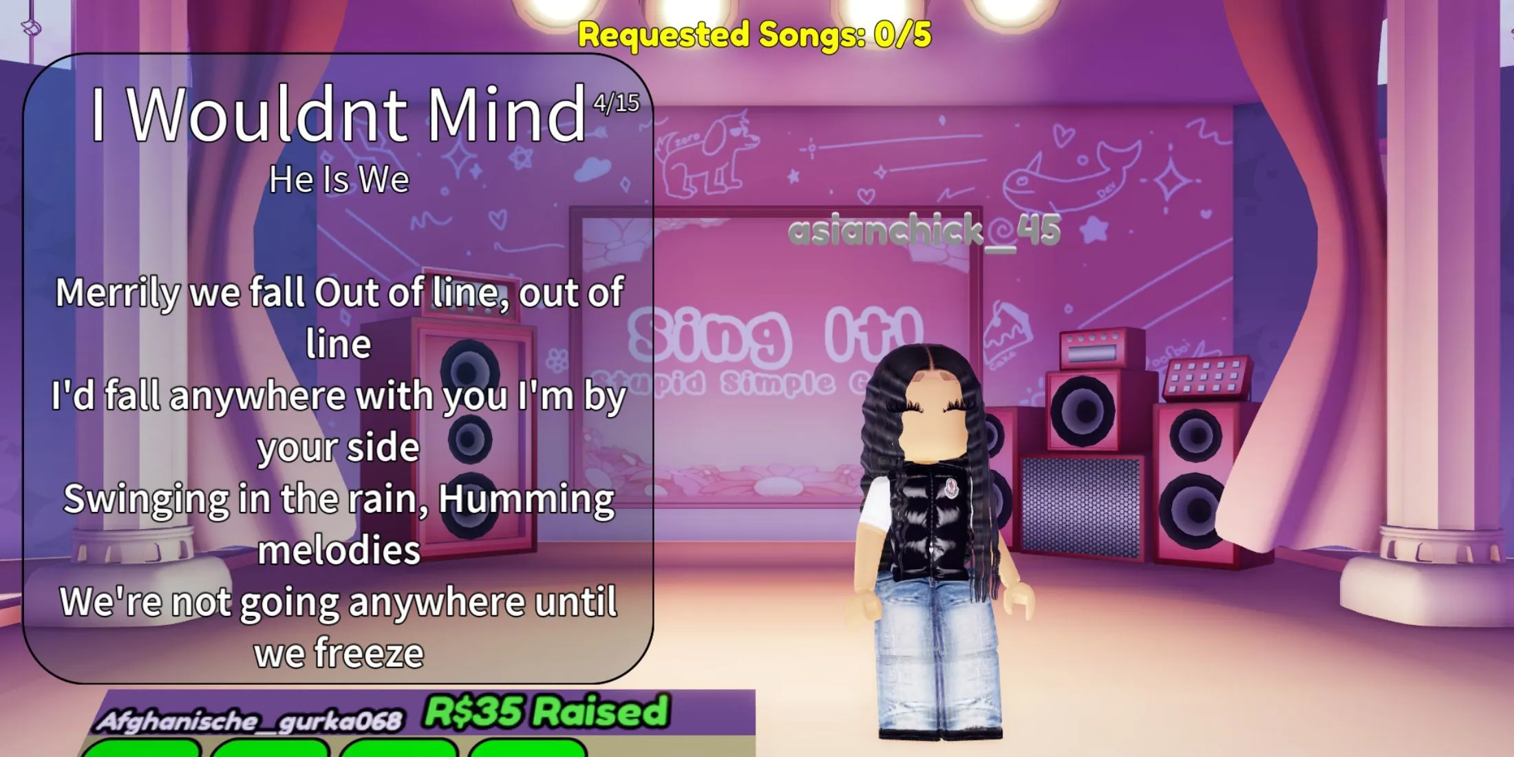 Sing It Karaoke Battles player