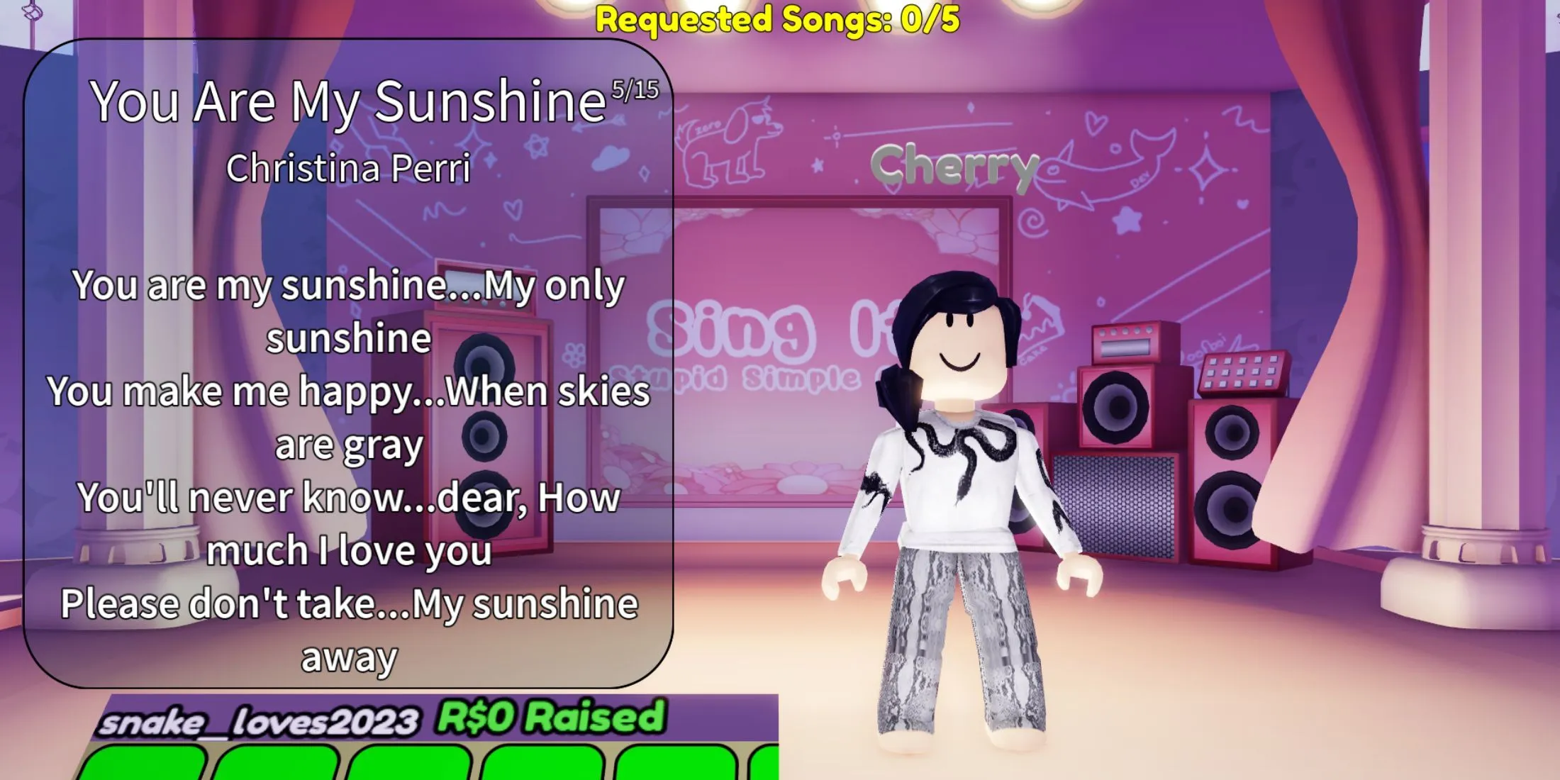 Sing It Karaoke Battles player