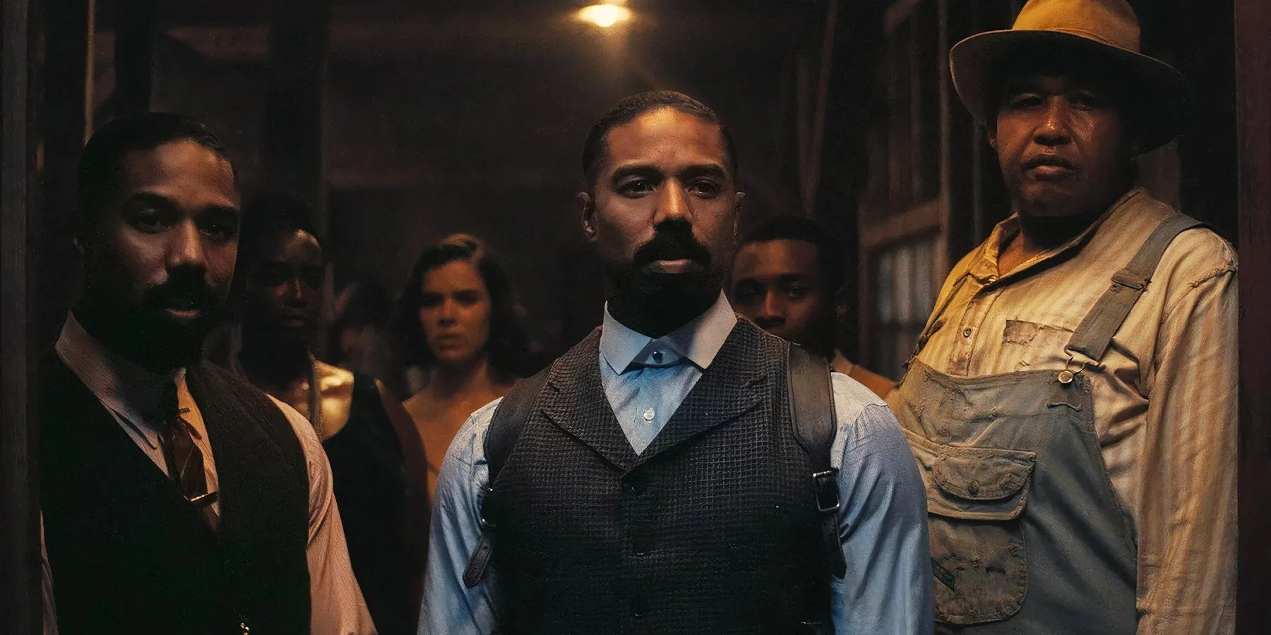 Cast of Sinners featuring Michael B. Jordan and others. Cast of Sinners featuring Michael B. Jordan and others.