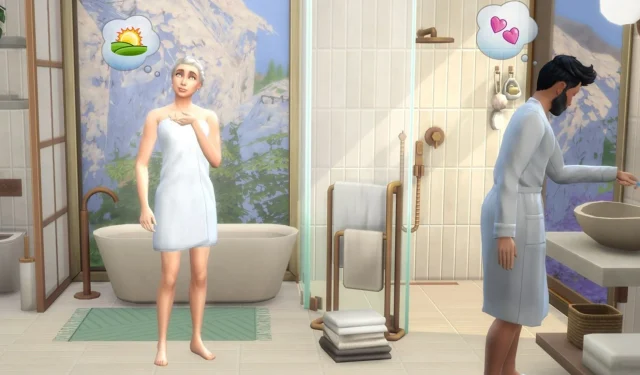 Guía completa del kit de baño elegante de Los Sims 4