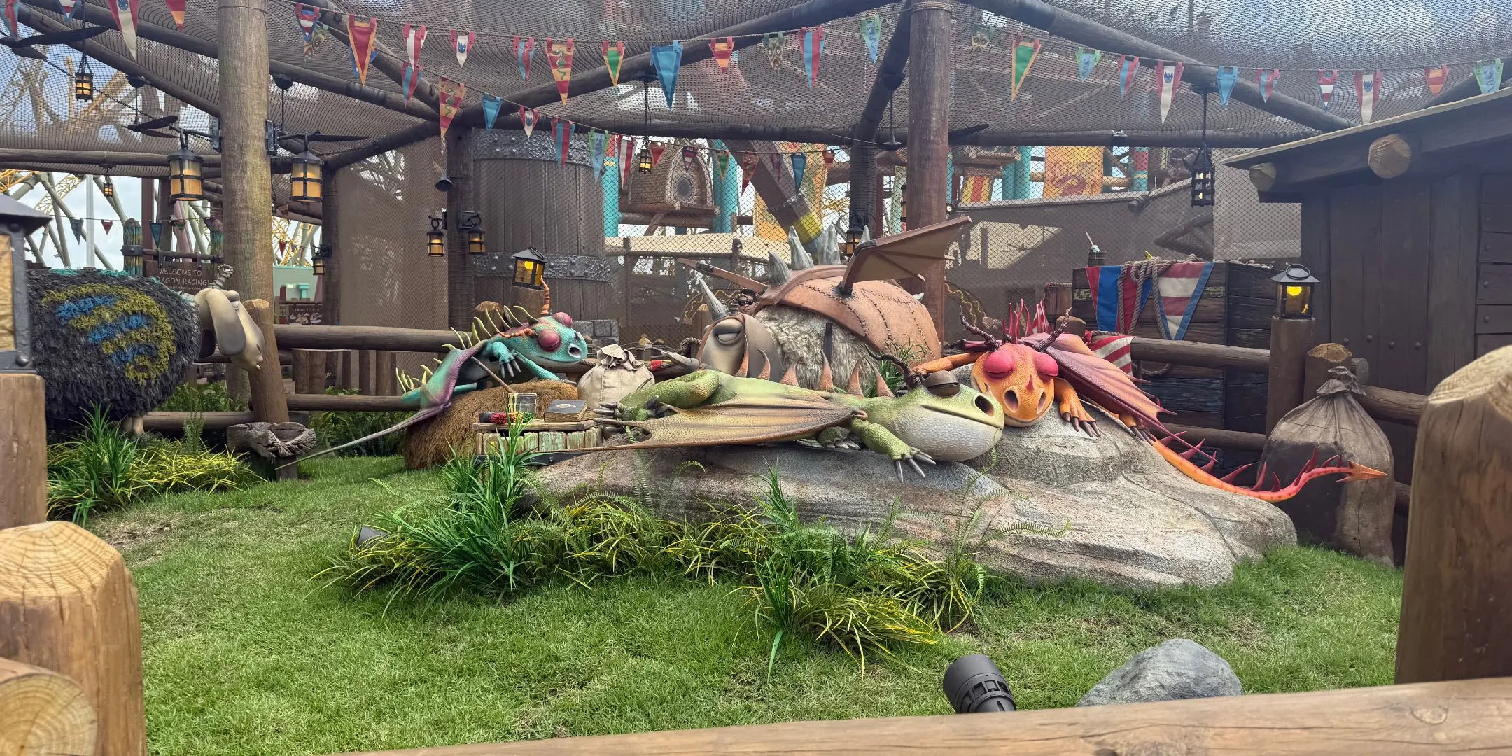 Sleeping Dragons in Isle of Berk Sleeping Dragons in Isle of Berk
