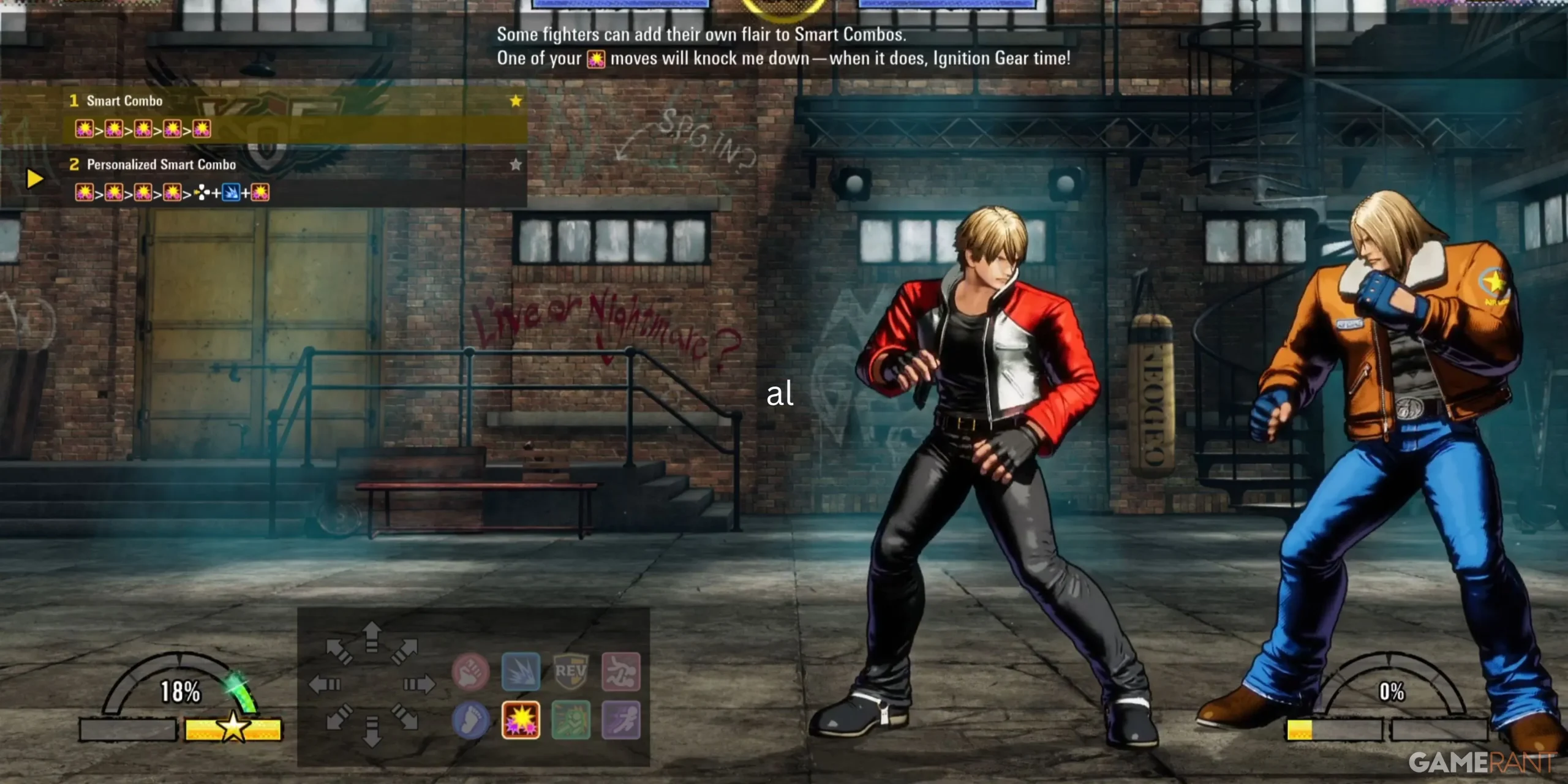 Smart Style in Fatal Fury: City of the Wolves