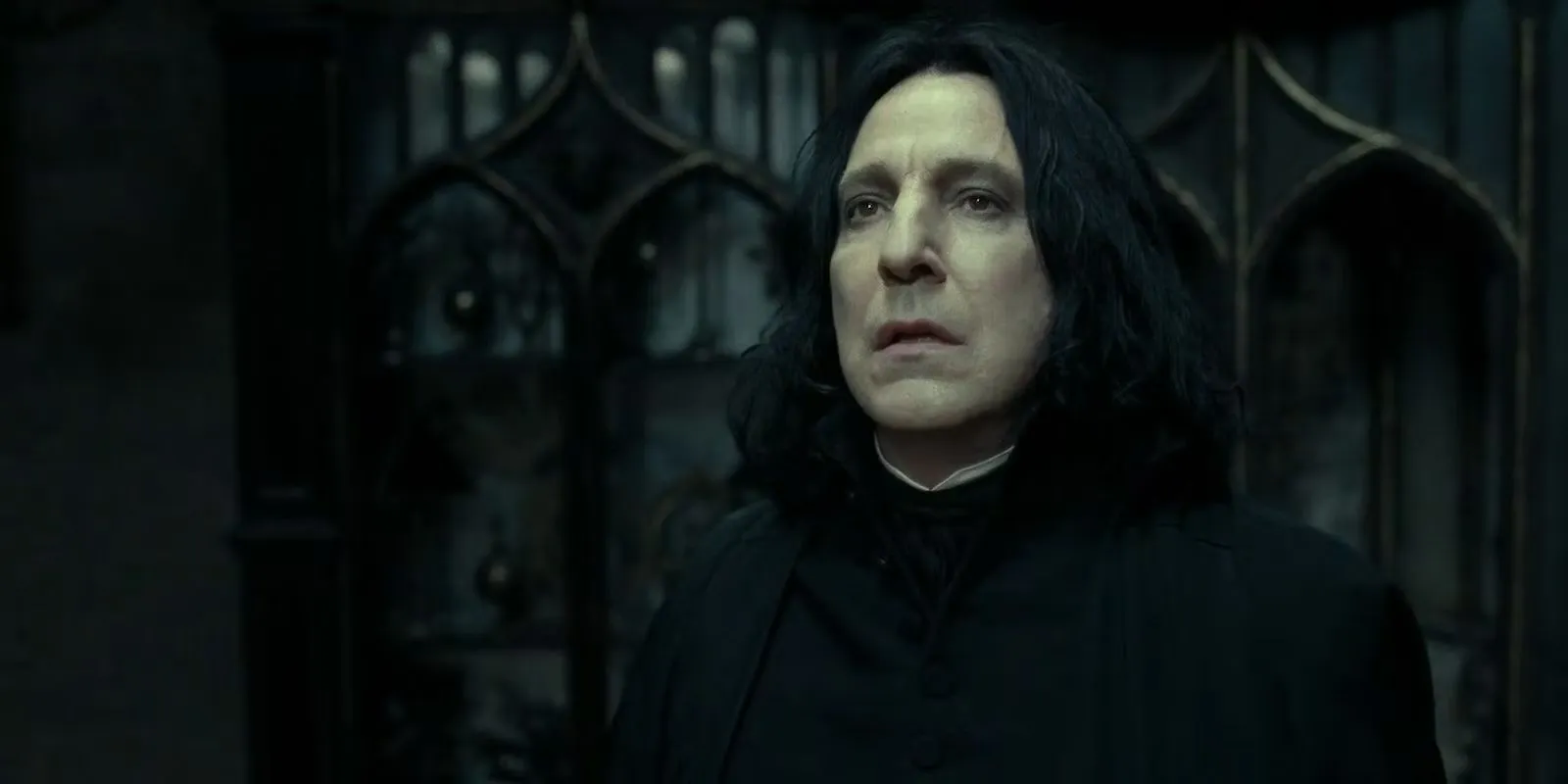 Snape in Deathly Hallows Part 2