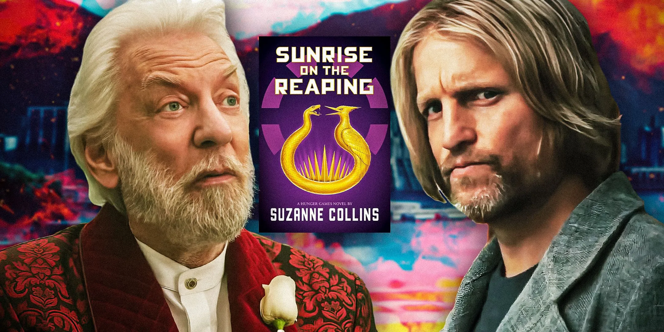 Haymitch and Snow in Sunrise on the Reaping