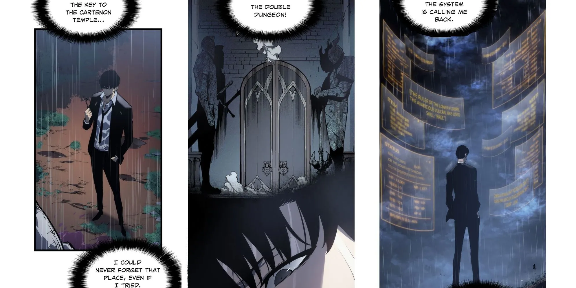 Jinwoo at Cartenon Temple