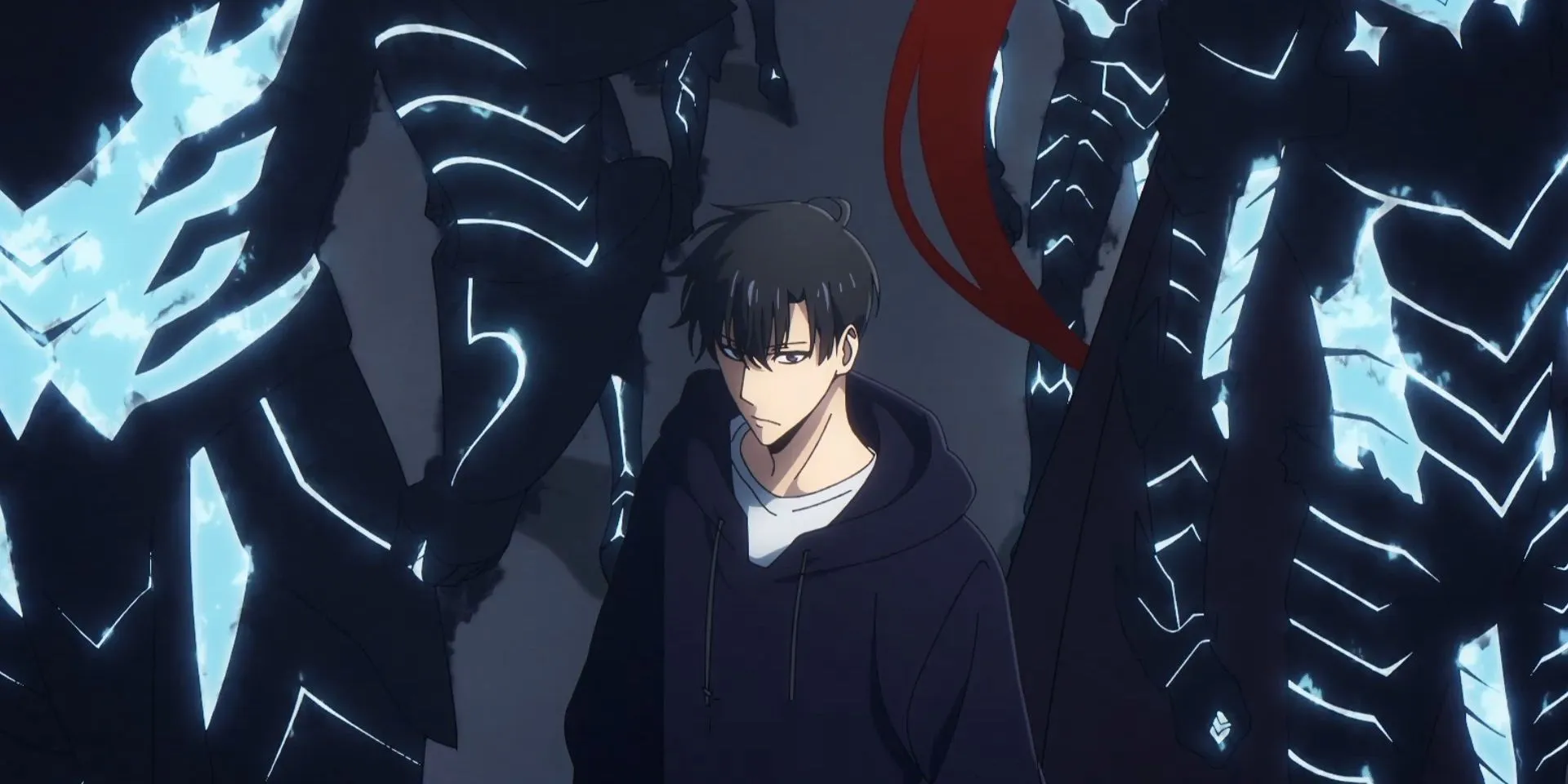 Jinwoo evaluating shadow soldiers Jinwoo evaluating shadow soldiers