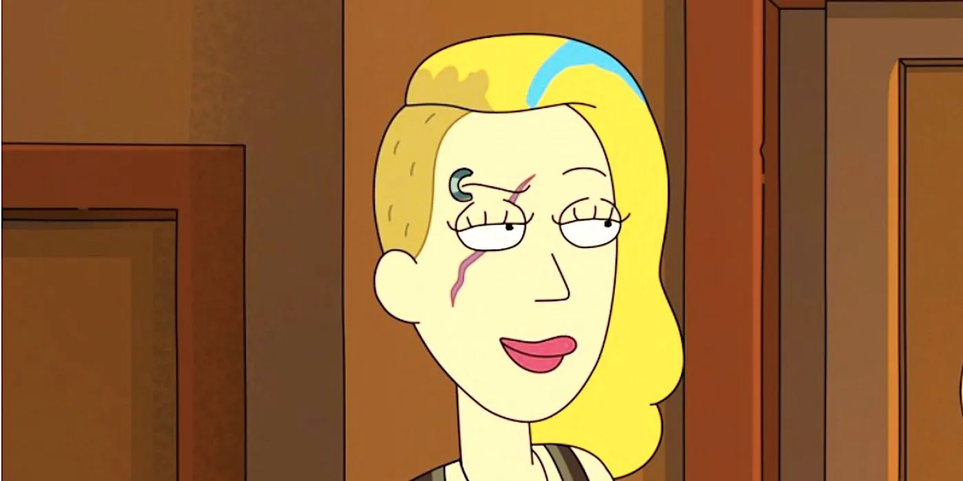 Space Beth in Rick and Morty Season 6