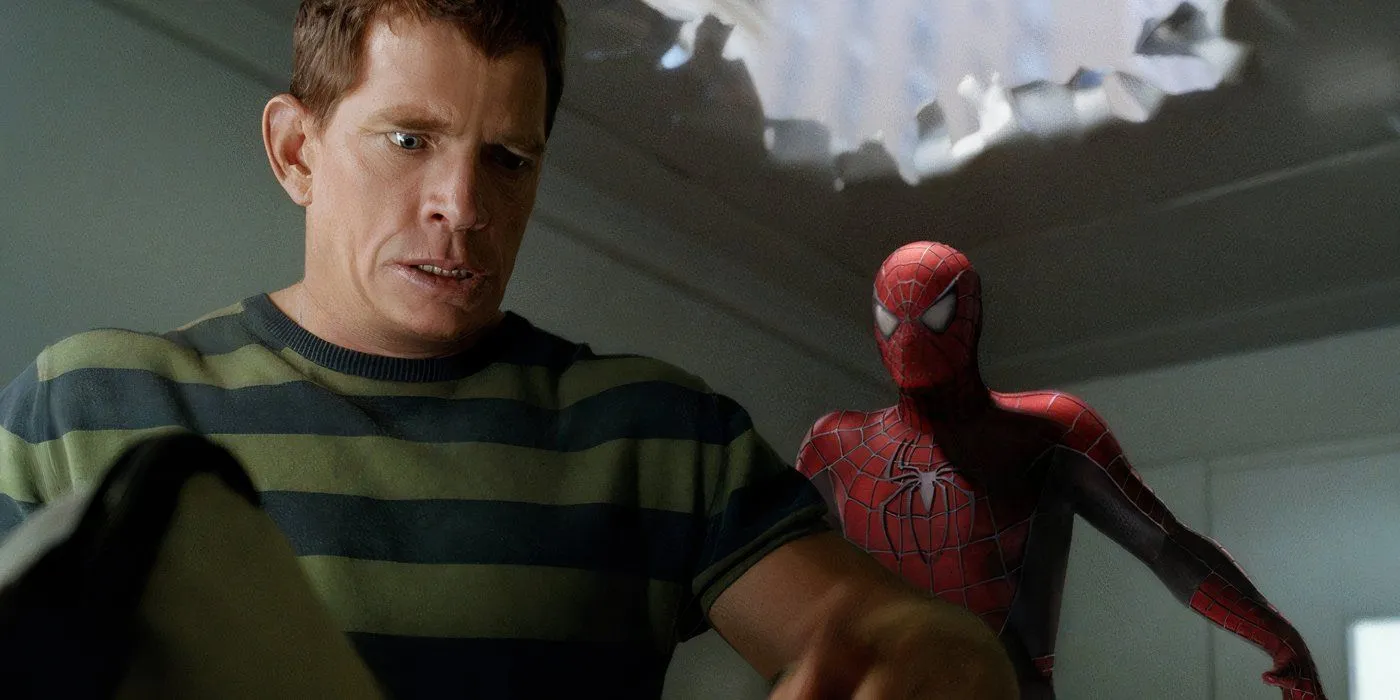 Spider-Man Confronting Sandman Spider-Man Confronting Sandman